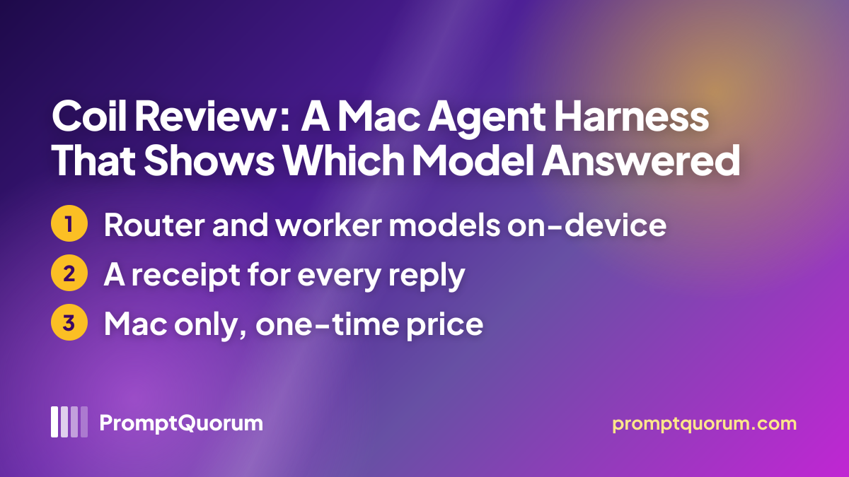 Coil Review: A Mac Agent Harness That Shows Which Model Answered