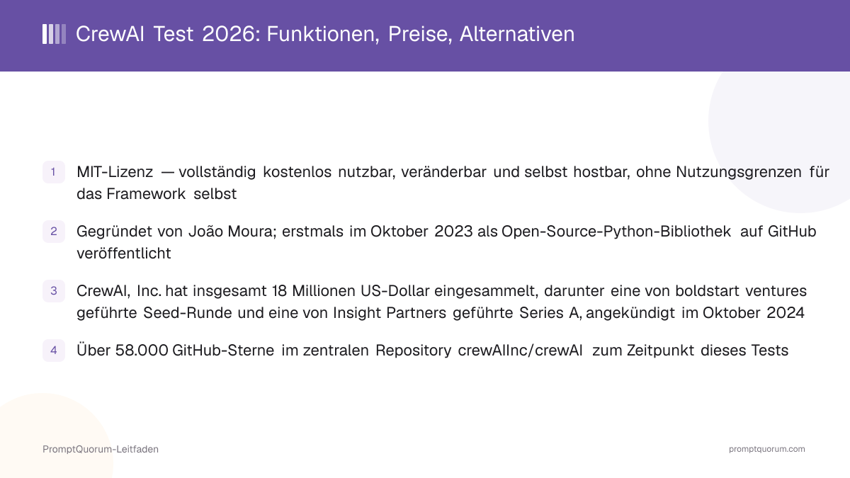 CrewAI Test 2026: Funktionen, Preise, Alternativen