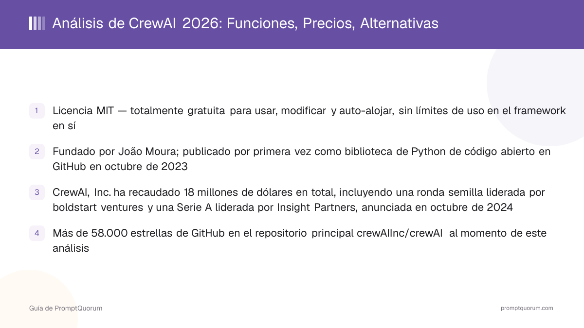 Análisis de CrewAI 2026: Funciones, Precios, Alternativas