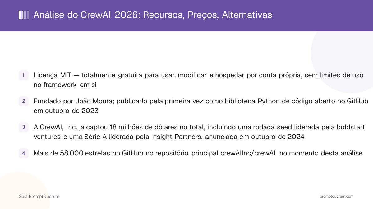 Análise do CrewAI 2026: Recursos, Preços, Alternativas