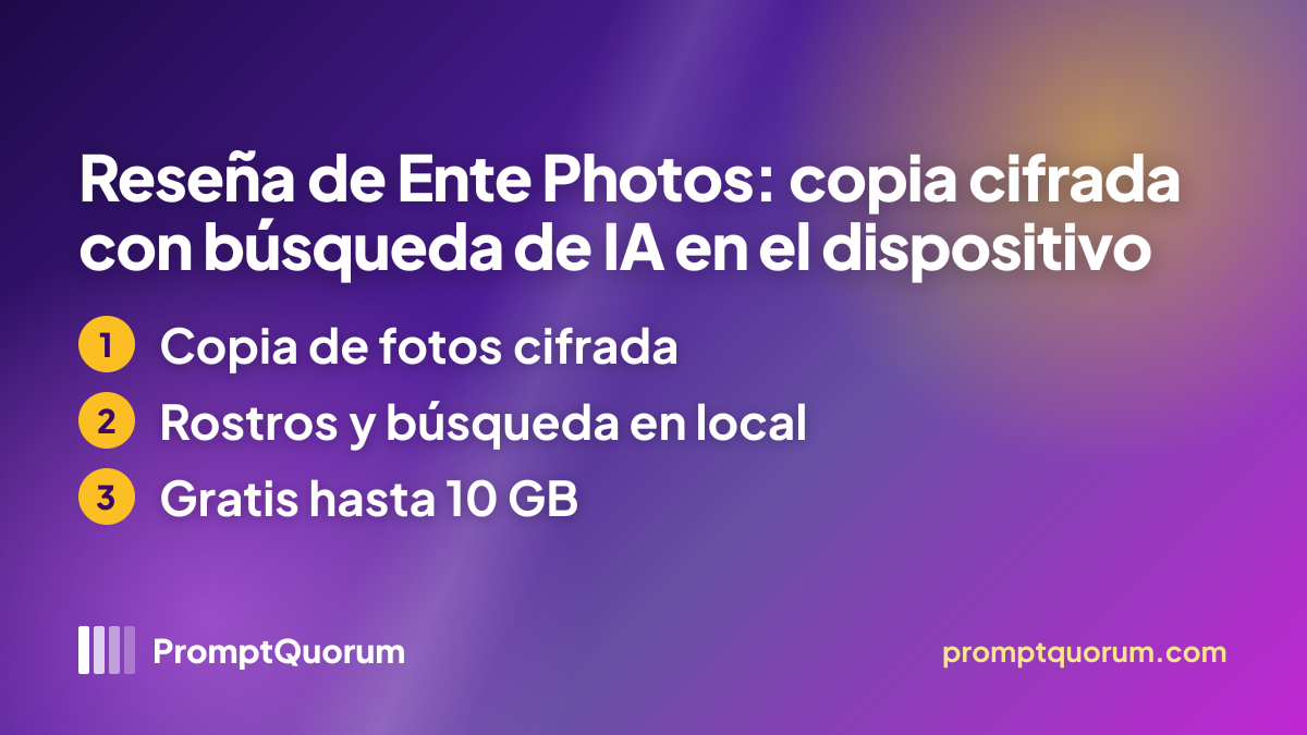 Reseña de Ente Photos: copia cifrada con búsqueda de IA en el dispositivo