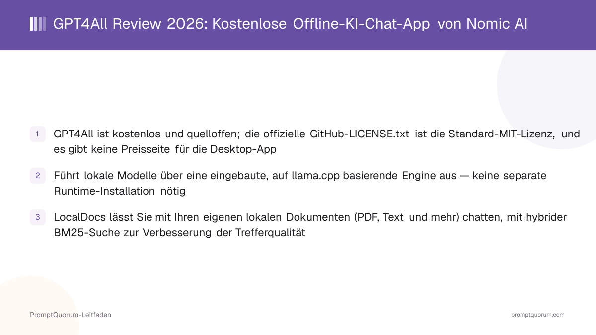 GPT4All Review 2026: Kostenlose Offline-KI-Chat-App von Nomic AI