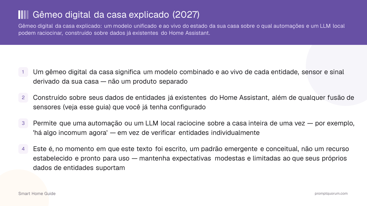 Gêmeo digital da casa explicado (2026)