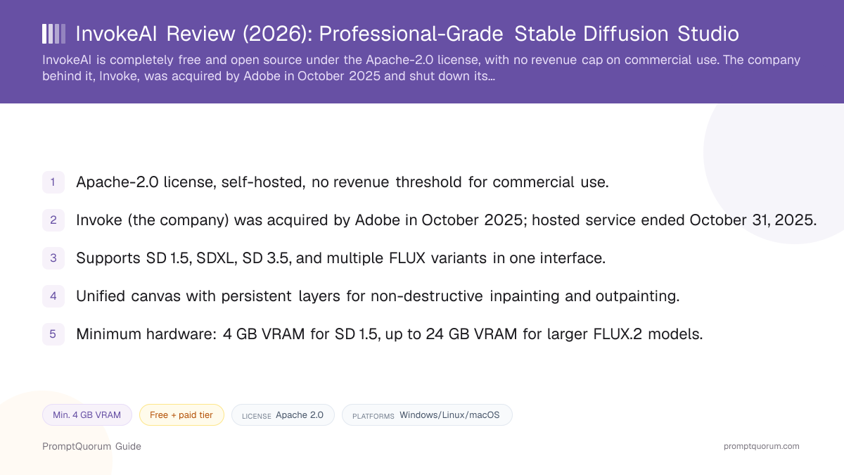 InvokeAI Review: Professional-Grade Stable Diffusion Studio