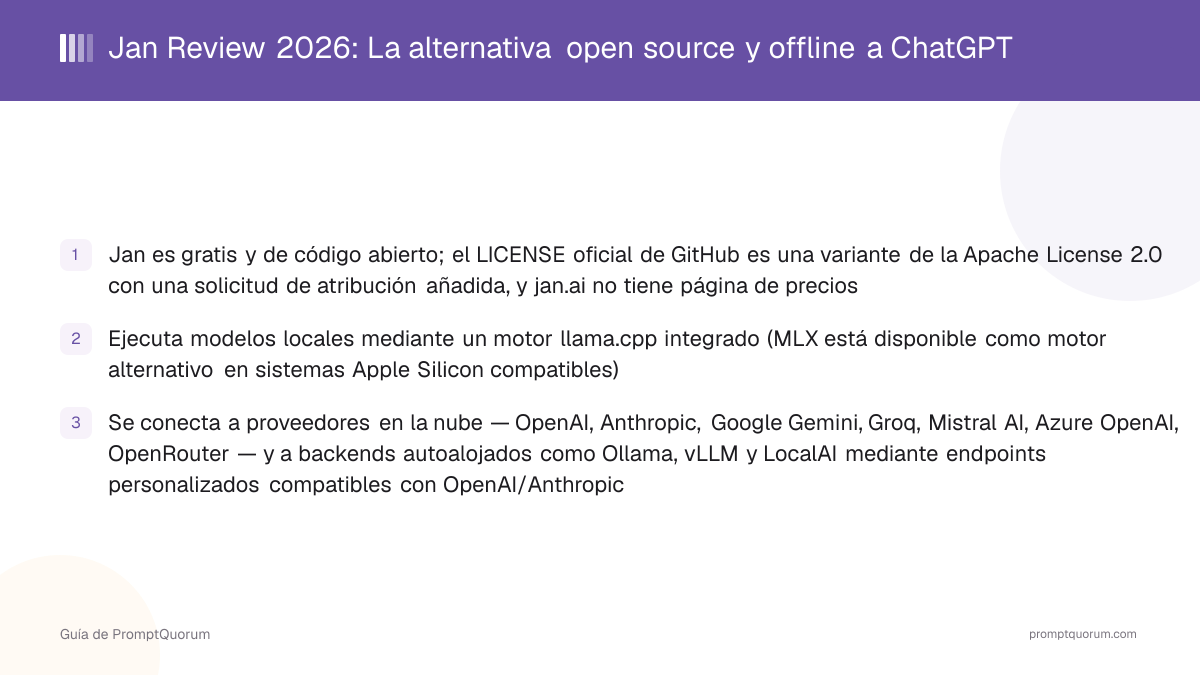 Jan Review 2026: La alternativa open source y offline a ChatGPT