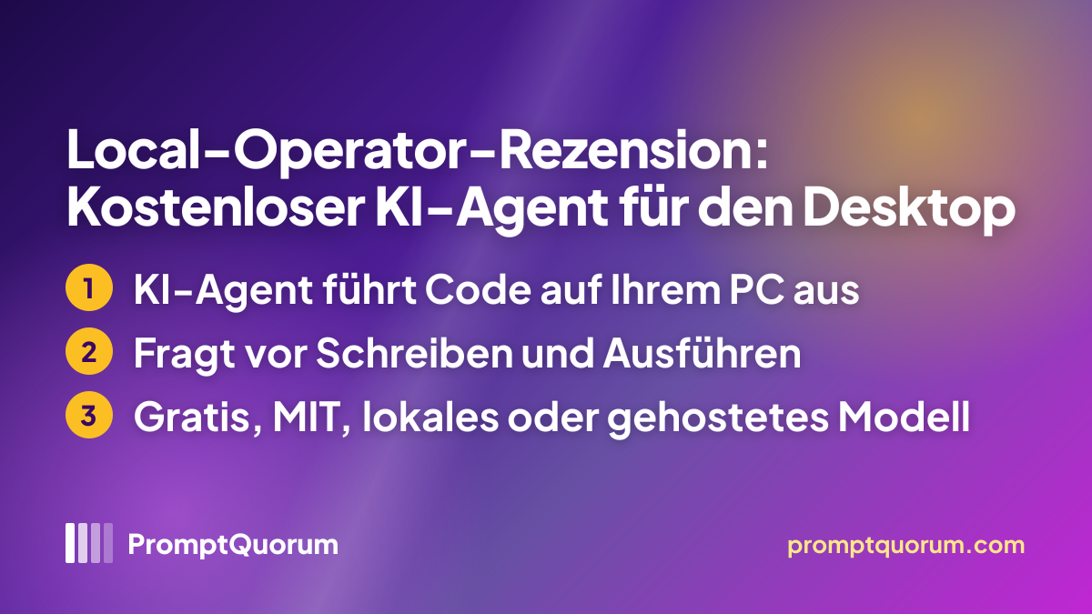 Local-Operator-Rezension: Kostenloser KI-Agent für den Desktop