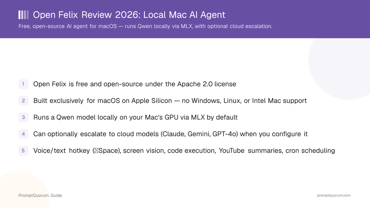 Open Felix Review: A Local-First Mac AI Agent