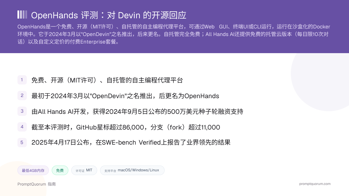 OpenHands 评测:对 Devin 的开源回应