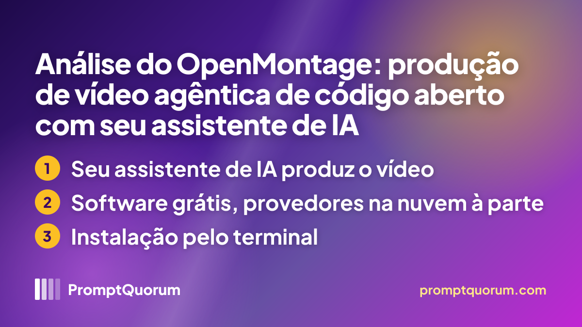 Análise do OpenMontage: produção de vídeo agêntica de código aberto com seu assistente de programação com IA