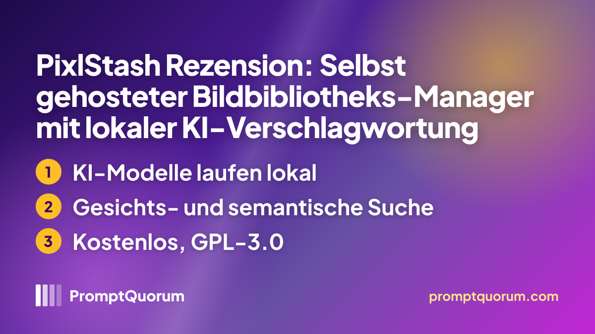 PixlStash Rezension: Selbst gehosteter Bildbibliotheks-Manager mit lokaler KI-Verschlagwortung
