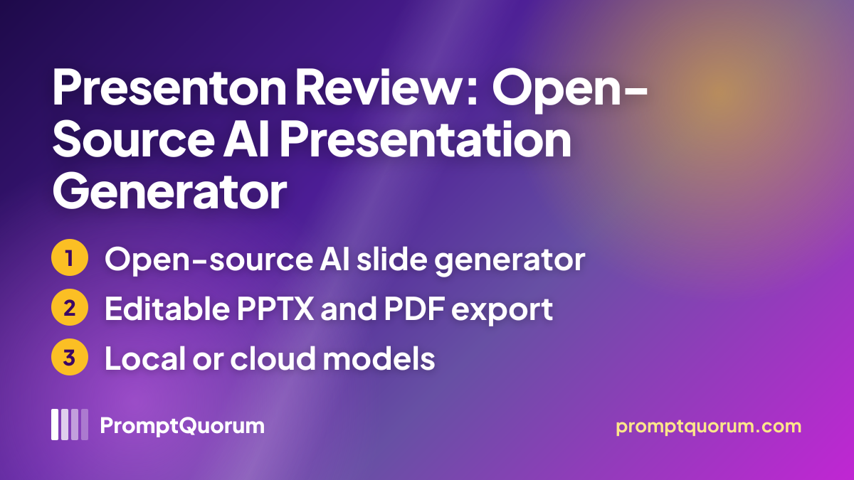 Presenton Review: Open-Source AI Presentation Generator