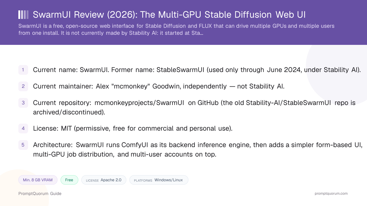 SwarmUI Review: The Multi-GPU Stable Diffusion Web UI