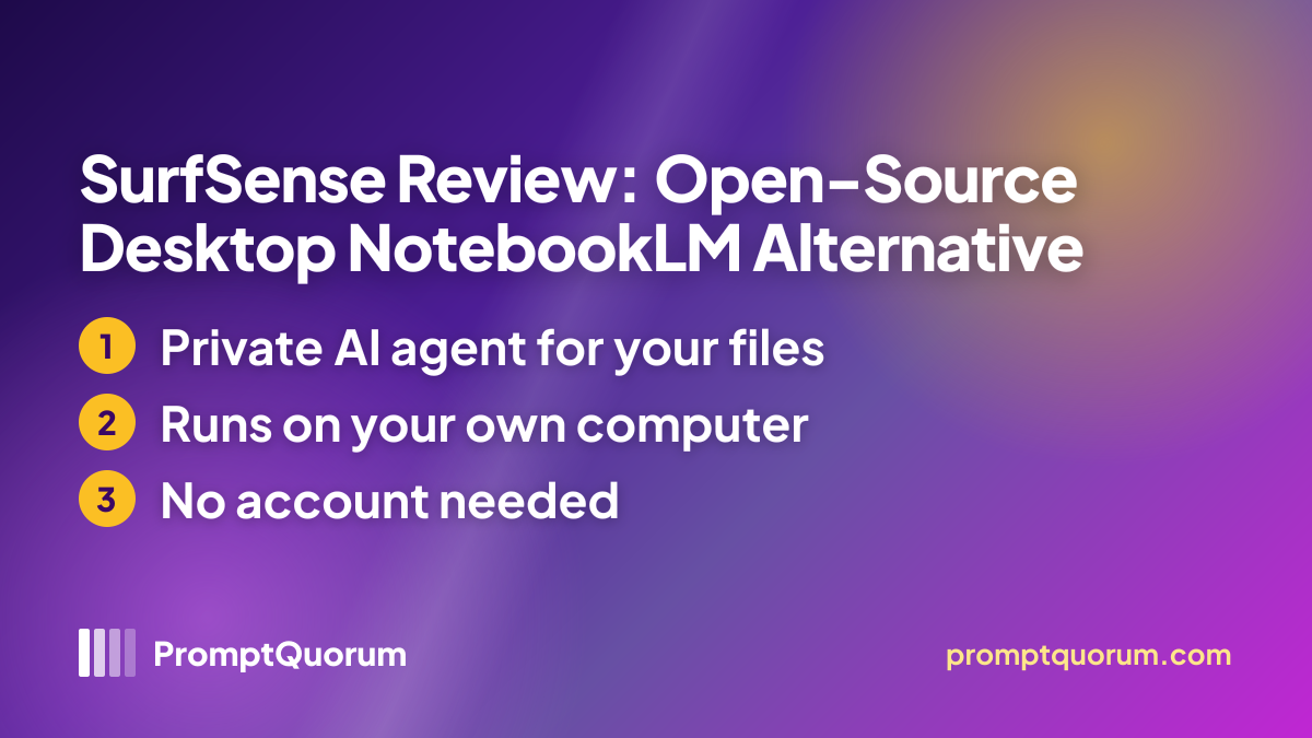 SurfSense Review: Open-Source Desktop NotebookLM Alternative