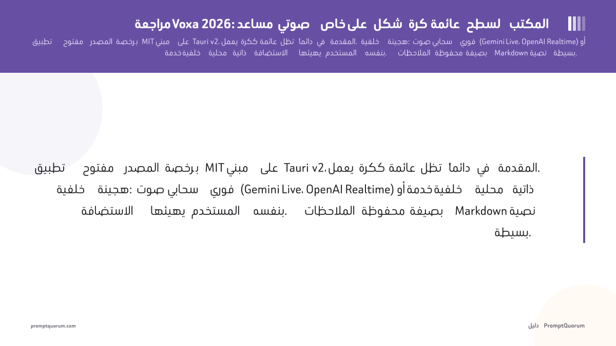 مراجعة Voxa: مساعد صوتي خاص على شكل كرة عائمة لسطح المكتب